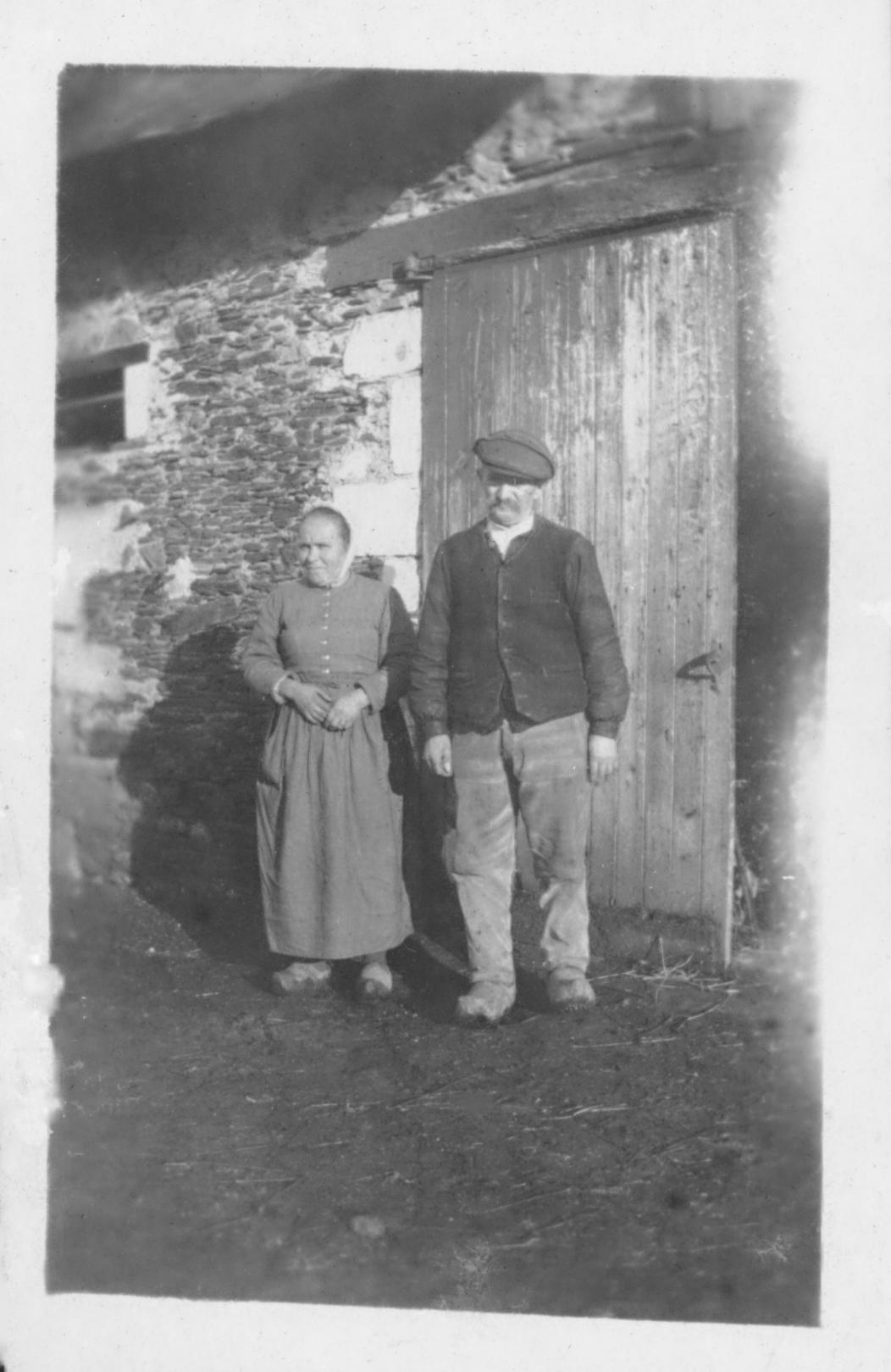 French peasant couple