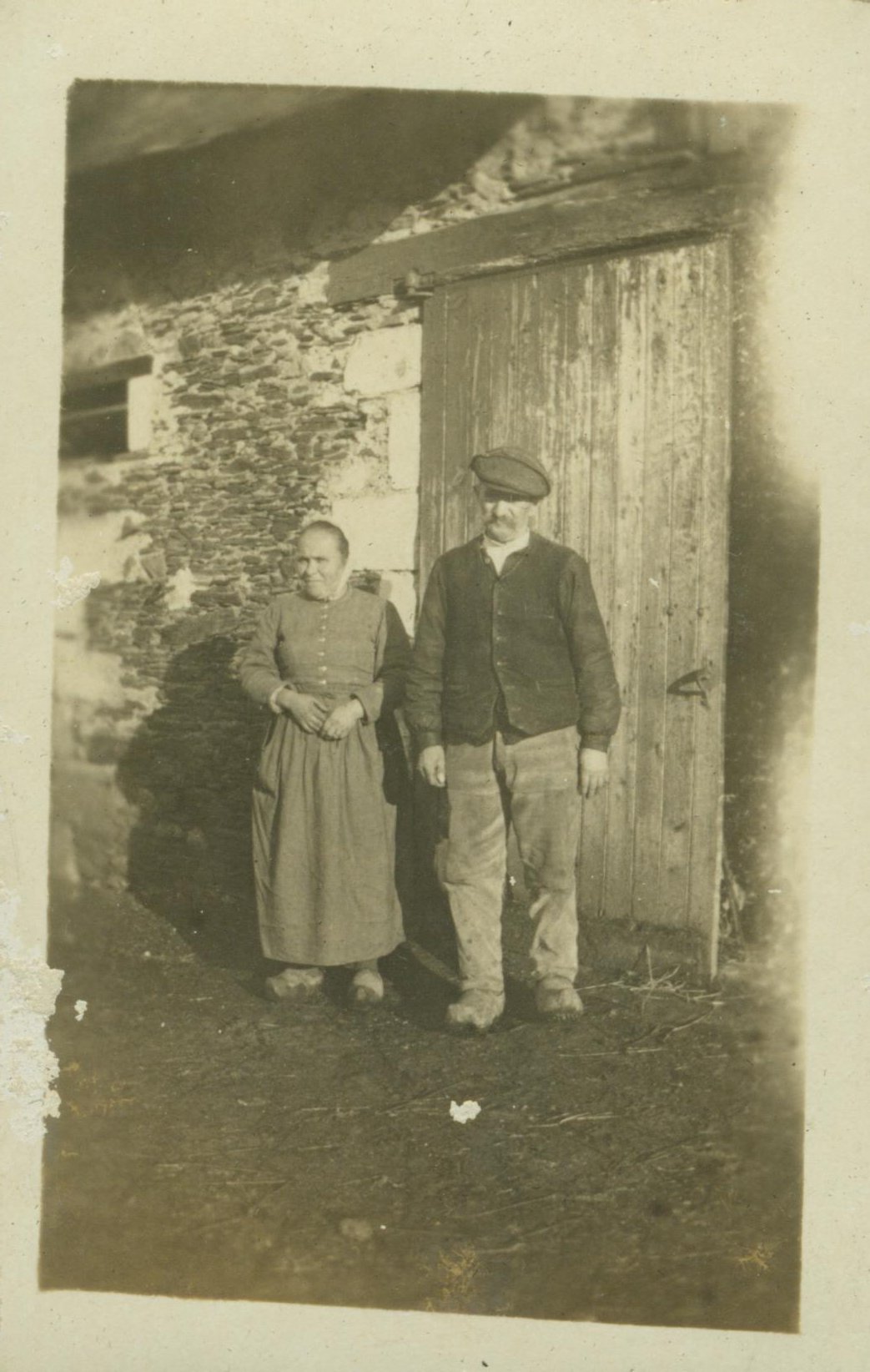 French peasant couple